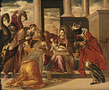 Adoration of the Magi - El Greco 1568